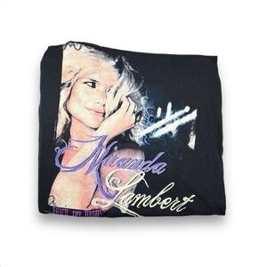 Miranda Lambert Black Graphic Music Tshirt Size Large - "Lorna"